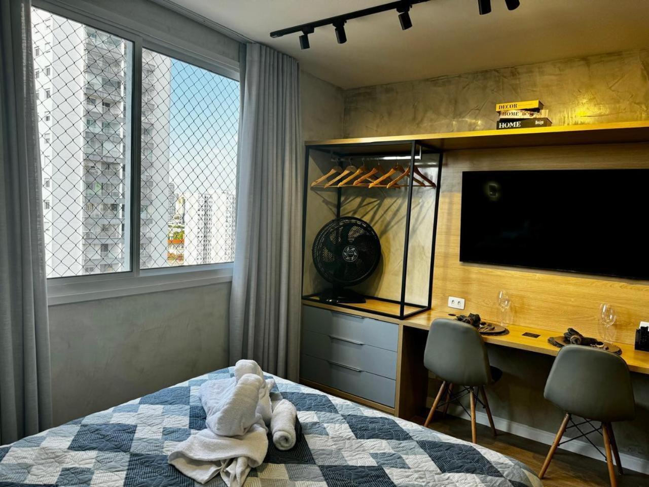 Charmoso Studio No Bras Com Piscina - Metro Bras São Paulo Exterior foto